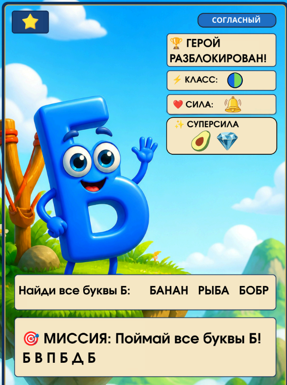 Карточки с алфавитом 5-7 лет — разворот 1