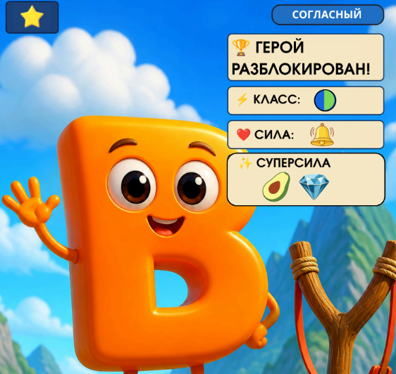 Карточки с алфавитом 5-7 лет — разворот 2